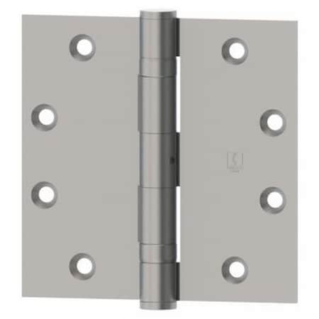 Patioplus 4.5 x 4.5 in. Full Mortise Standard Weight Ball Bearing Hinge, Bright Nickel PA1629276